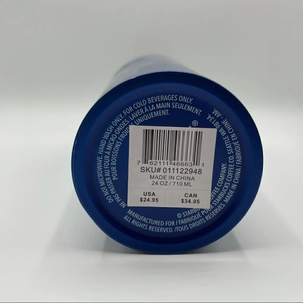 Starbucks Metallic Blue Siren Stainless Steel Tumbler 2021